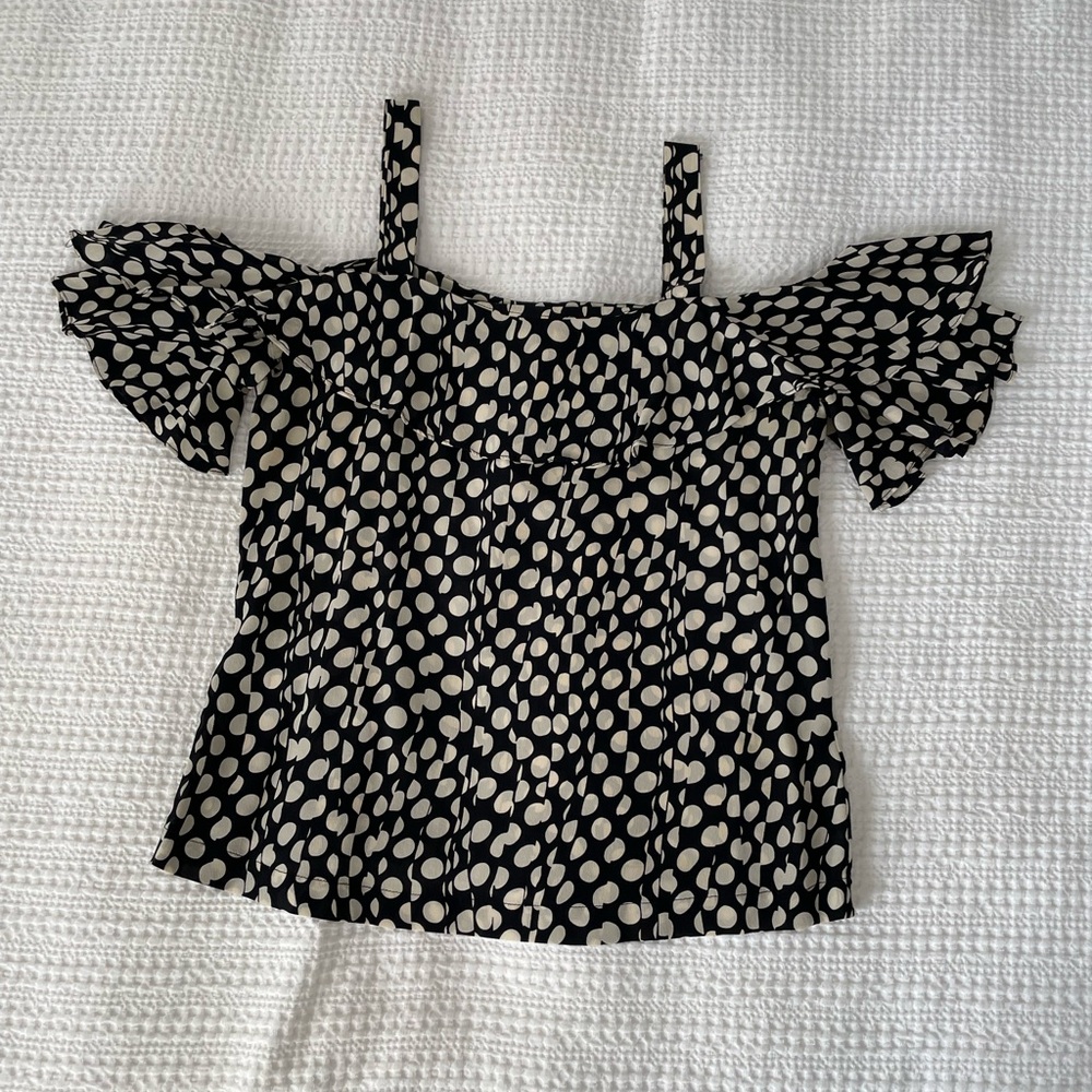 J. Crew Polka Dot Top